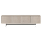 Whitman TV Stand, 70" Wide, Alder White