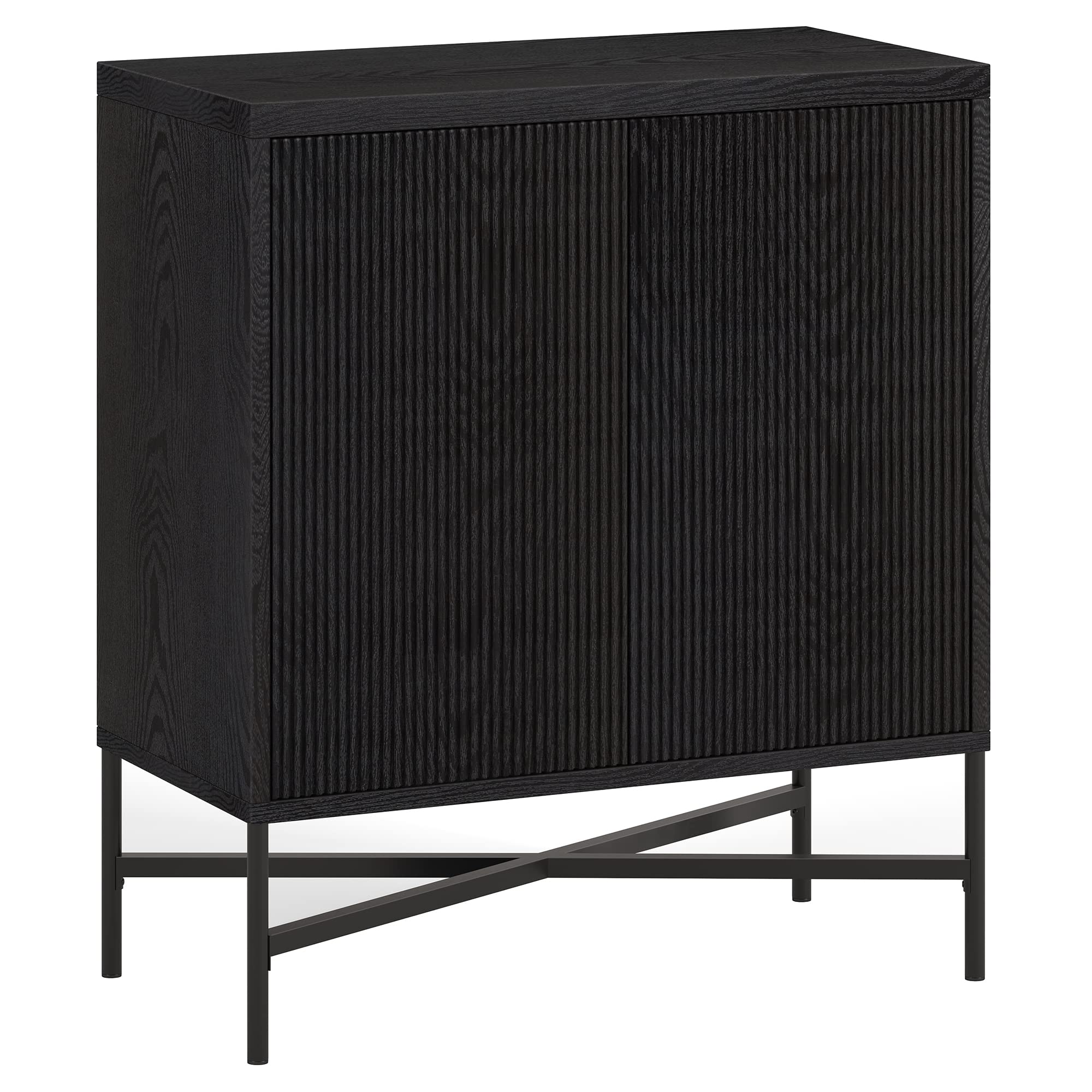 Brighton Accent Cabinet, 28" Wide(15" D x 28" W x 32" H), Black